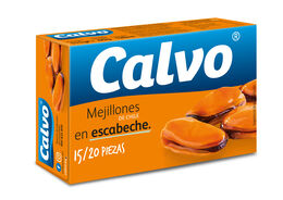 Mejillones en escabeche Calvo 15/20 69g