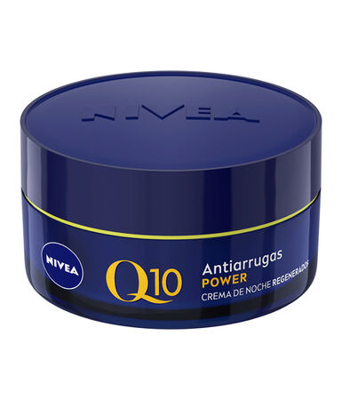 Crema facial de noche Nivea q10 50ml power antiarrugas piel normal