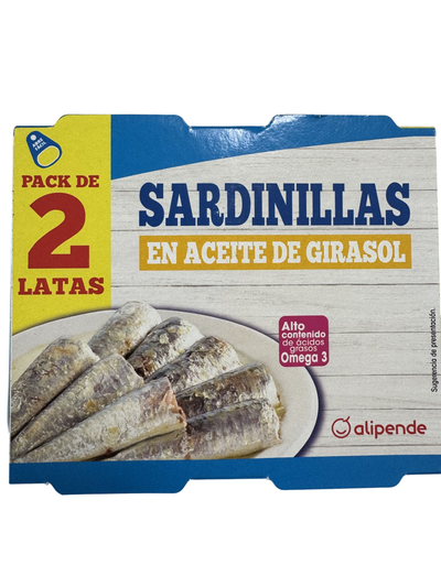 Sardinilla en aceite de girasol Alipende 62g