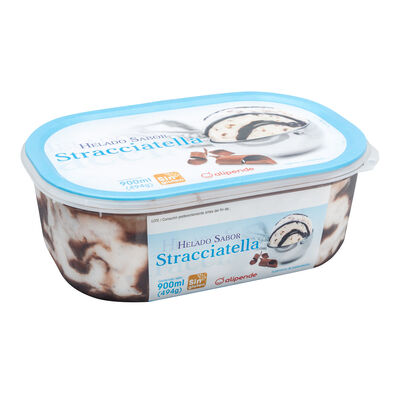 Helado en tarrina Alipende 900ml stracciatella