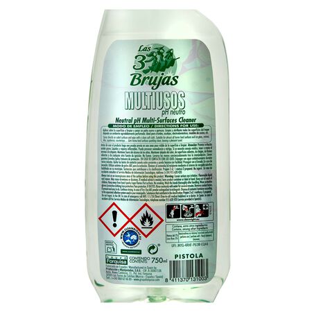 Limpiador multiusos 3 brujas 750ml pistola pH