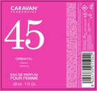 Eau de toilette Caravan mujer 30ml n&ordm;45