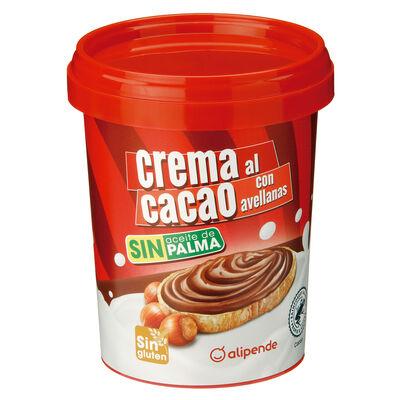 Crema de cacao y avellana Alipende 500g