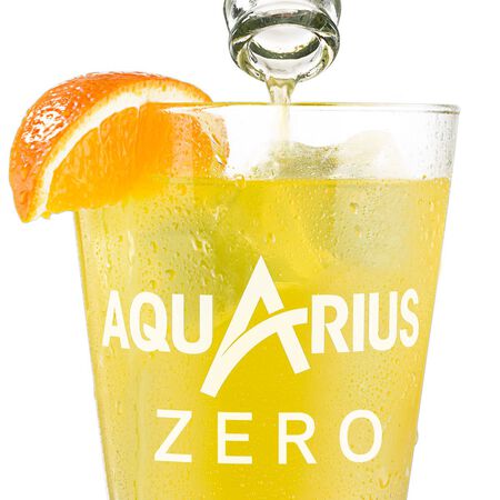 Bebida isotónica zero Aquarius 33cl naranja