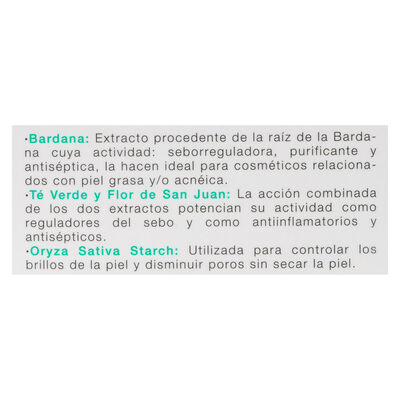 Crema facial natural Bodyplus 50ml piel mixta