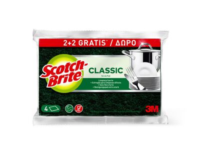 Estropajo de fibra Scoth-Brite 2 uds verde