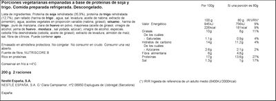 Nuggets vegetarianos Garden Gourmet 200g