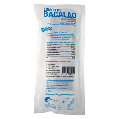 Bacalao en lomos Scanfisk 430g