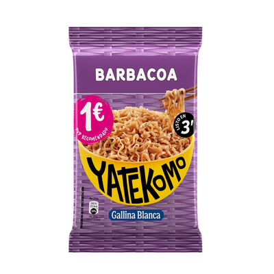 Fideos orientales Barbacoa Yatekomo 82g