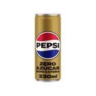 Refresco cola Pepsi zero lata 33cl sin cafeína
