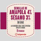 Pan de molde Alipende 500g amapola y sésamo