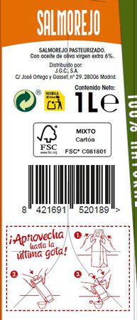 Salmorejo Alipende 1l
