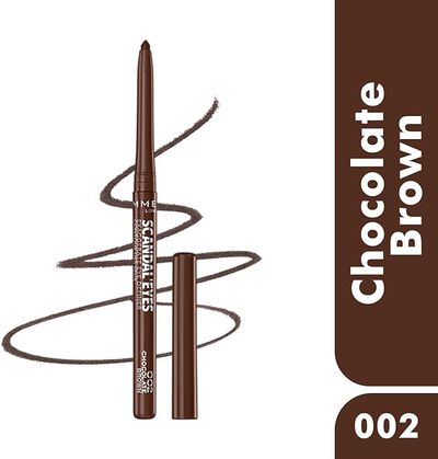 Delineador de ojos Rimmel Scandaleyes brown 002 chocolate brown