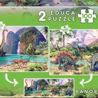 Puzzle dinosaurios Educa Borras 2x100u