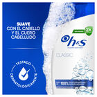 Champú clásico h&s con fórmula anticaspa y 330 ml