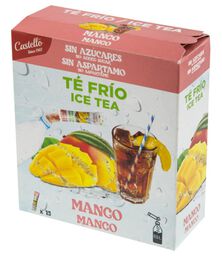 Bebida de te sin azucar Catsello Mango 45g