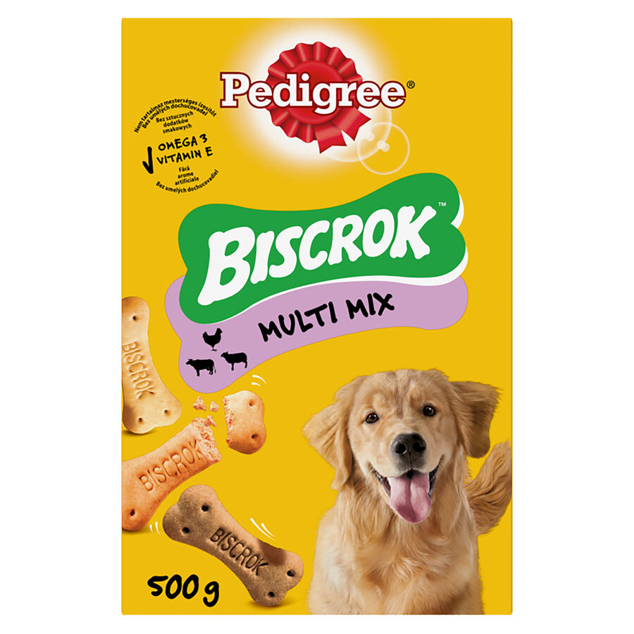 Snack perro Biscrokg Pedigree 500g