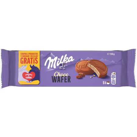 Galleta barquillo Milca Choco Wafer 150g