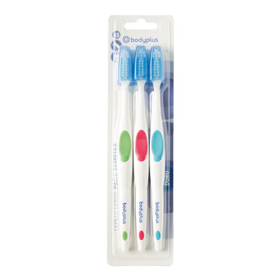 Cepillo Dental Bodyplus Pack-3 Duro