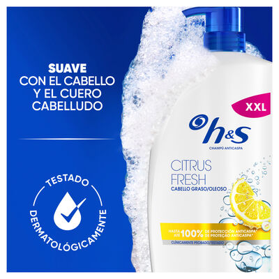 Champ&uacute; H&S 800 ml Citrus Fresh