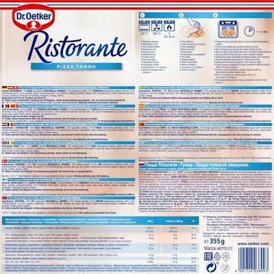 Pizza Ristorante Dr Oetker 355g tonno
