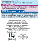 Yogur líquido desnatado Alipende 1kg fresa