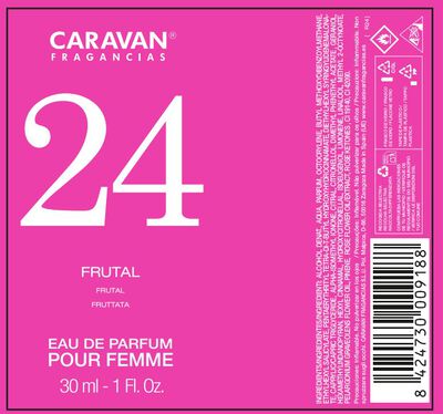 Eau de toilette Caravan mujer 30ml n&ordm;24