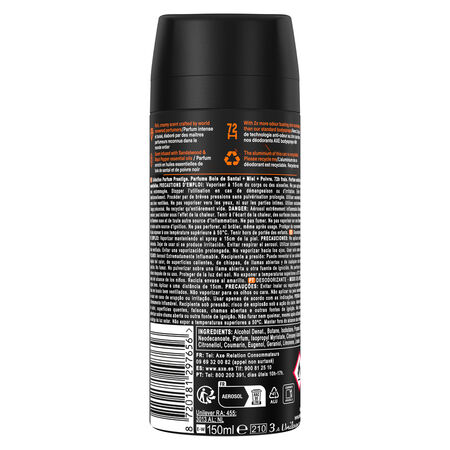 Desodorante Spray Axe 150ml Cooper Santal