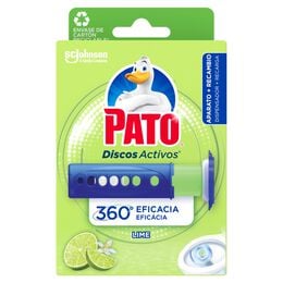 Desinfectante discos activos Pato WC lima