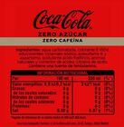 Refresco cola Coca-Cola 33cl pack lata 12 zero az&uacute;car zero cafe&iacute;na