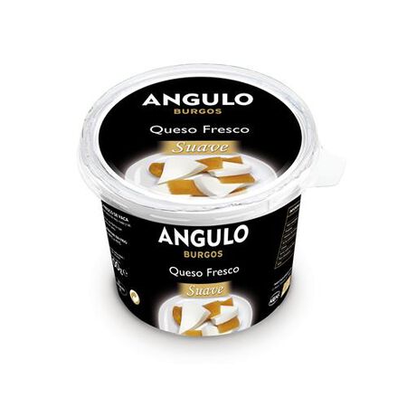 Queso fresco de burgos suave Angulo tarrina 500g