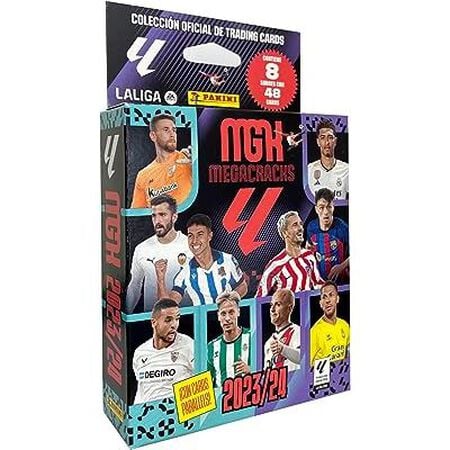 Cromos Panini 8 Sobres La Liga Megacracks 23-24