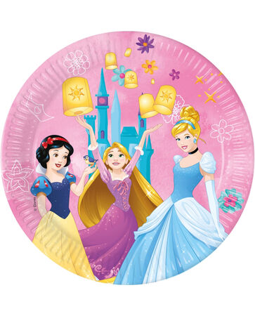 Plato Cartón Decorata Party 8 Unidades Princesas