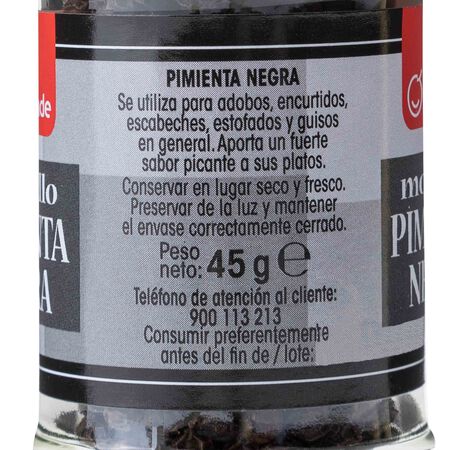 Molinillo Alipende 45g pimienta negra