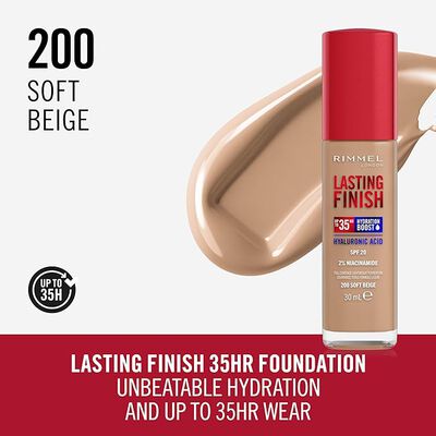 Maquillaje Rimmel Lasting Finish 35h 200