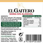 Sidra sin alcohol El Gaitero 75cl