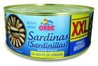 Sardinilla en aceite de girasol Orbe 650g