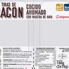 Tiras de bacon Alipende pack 2 de 75g