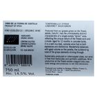 Vino tinto Castilla ecológico Cala Nº1 tempranillo