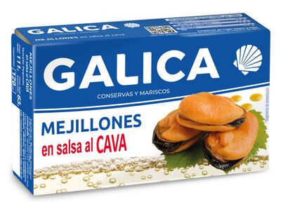 Mejillones en salsa al cava Galica 63g