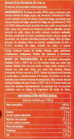 Nuggets de pollo Alipende 400g