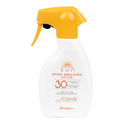 Emulsión solar Bodyplus FPS30