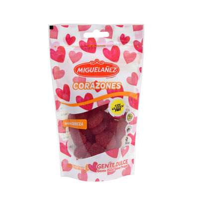 Bolsa Doypack de caramelos de goma sabor cereza Miguelañez 125g
