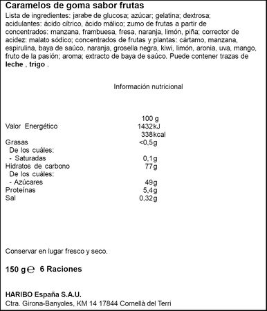 Golsosina ositos de oro pica pica Haribo 150g