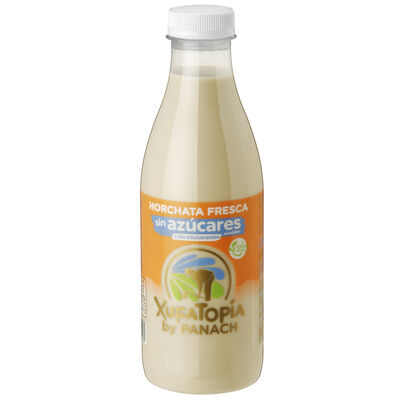 Horchata fresca sin az&uacute;car Xufatopia 750 ml