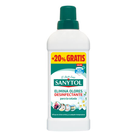 Desinfectante textil Sanytol Líquido 500 ml + 20% Gratis
