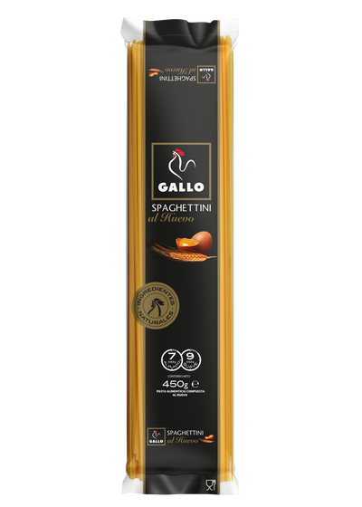 Spaghettini Gallo 450g al huevo