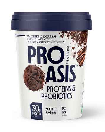 Helado proteico y con probióticos Proasis chocolate 500ml