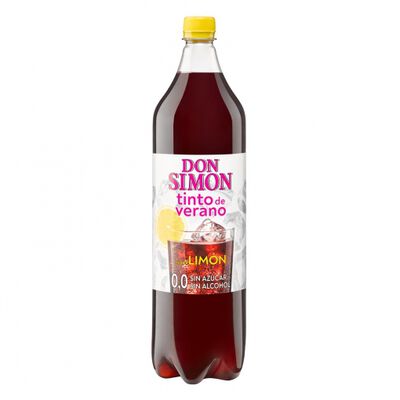 Tinto de verano sin alcohol Don Sim&oacute;n 1,5l lim&oacute;n