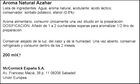 Agua de Azahar Vahin&eacute; 200ml